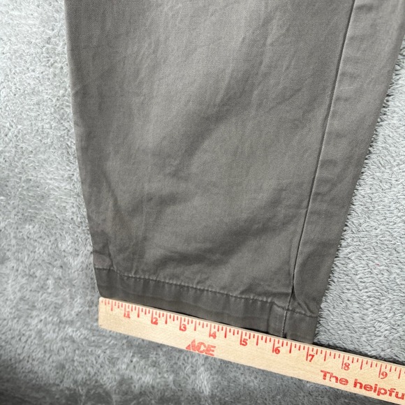 Banana Republic Emerson Chino Pants Mens 38x32 Gray Slim Fit Casual Trousers - Picture 11 of 12